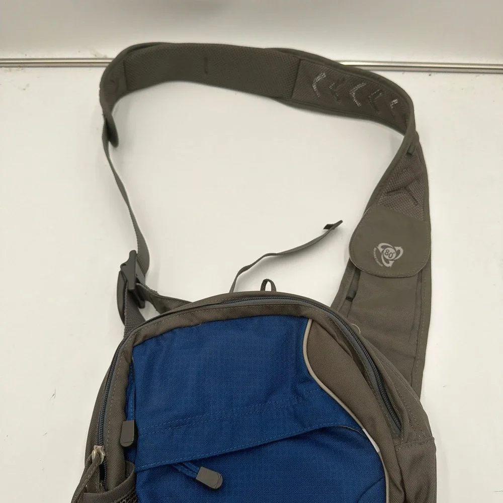 Osprey Sling Bag Veer ReSource Series Recycled Crossbody Blue Brown Mens OS